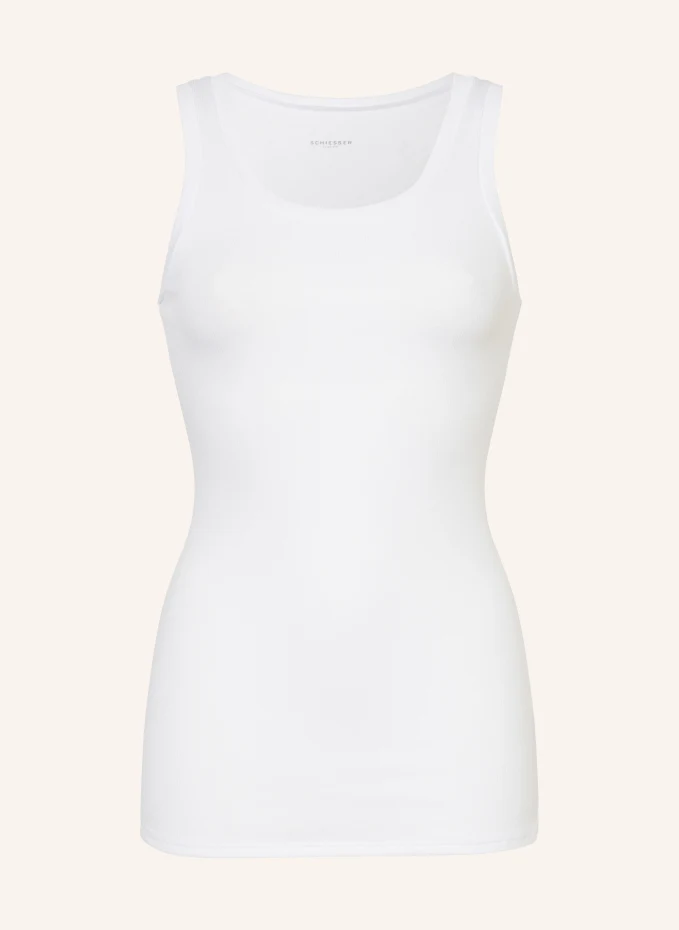 

Топ pure rib Schiesser, белый