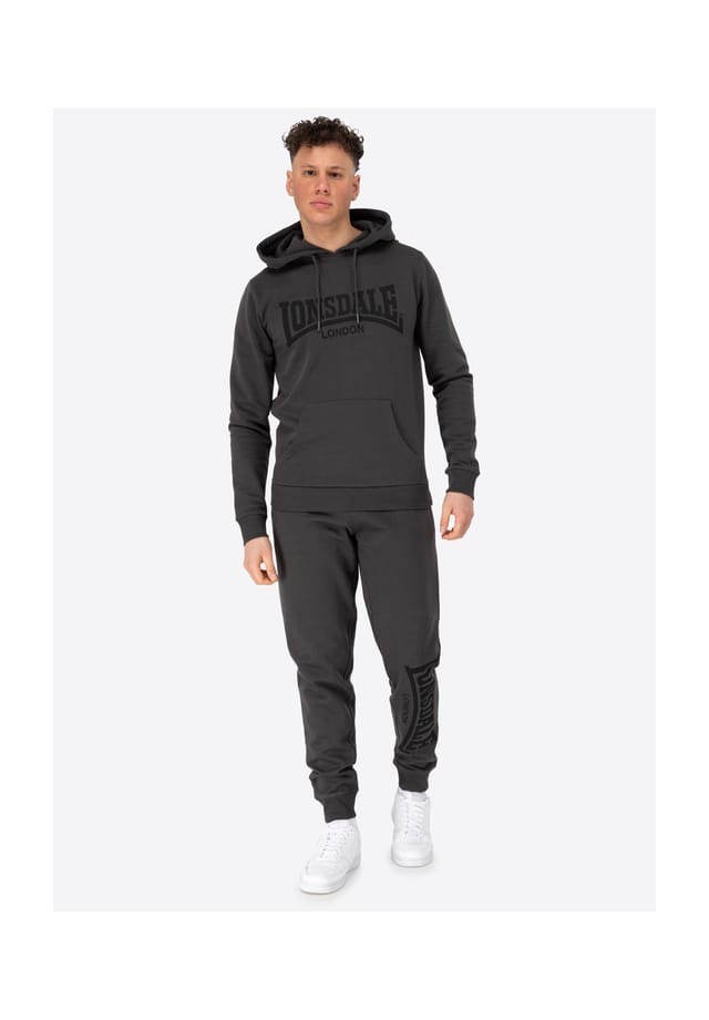 

Спортивный костюм с капюшоном облегающий облачный Lonsdale, мультиколор