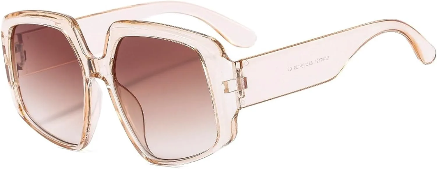 

Мужские солнцезащитные очки с крупной оправой для активного отдыха на природе, для отпуска, женские солнцезащитные очки для поездок на работу Generic, Orange