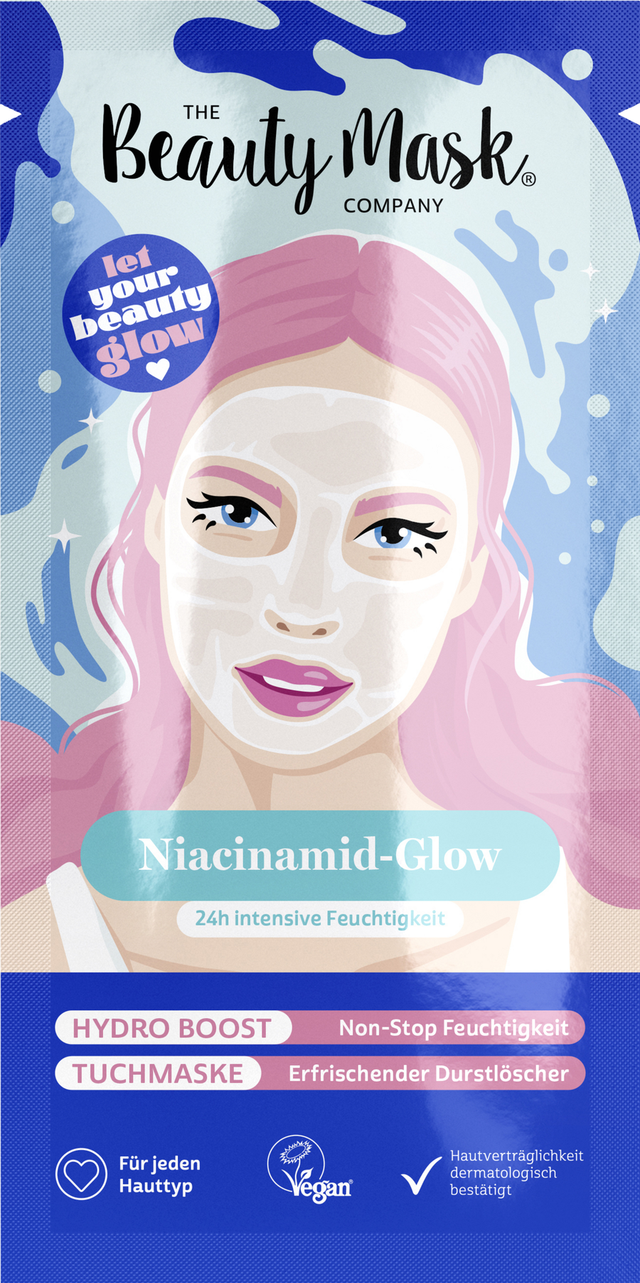 

Маска для лица The Beauty Mask Company Tuchmaske Erfrischender Durstlöscher