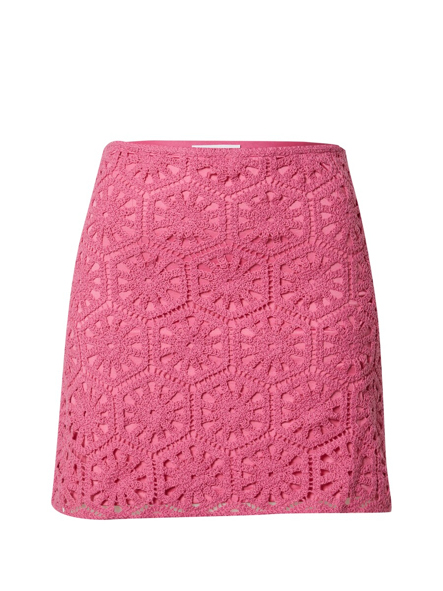 

Юбка мини EDITED Skirt Bjella, розовый
