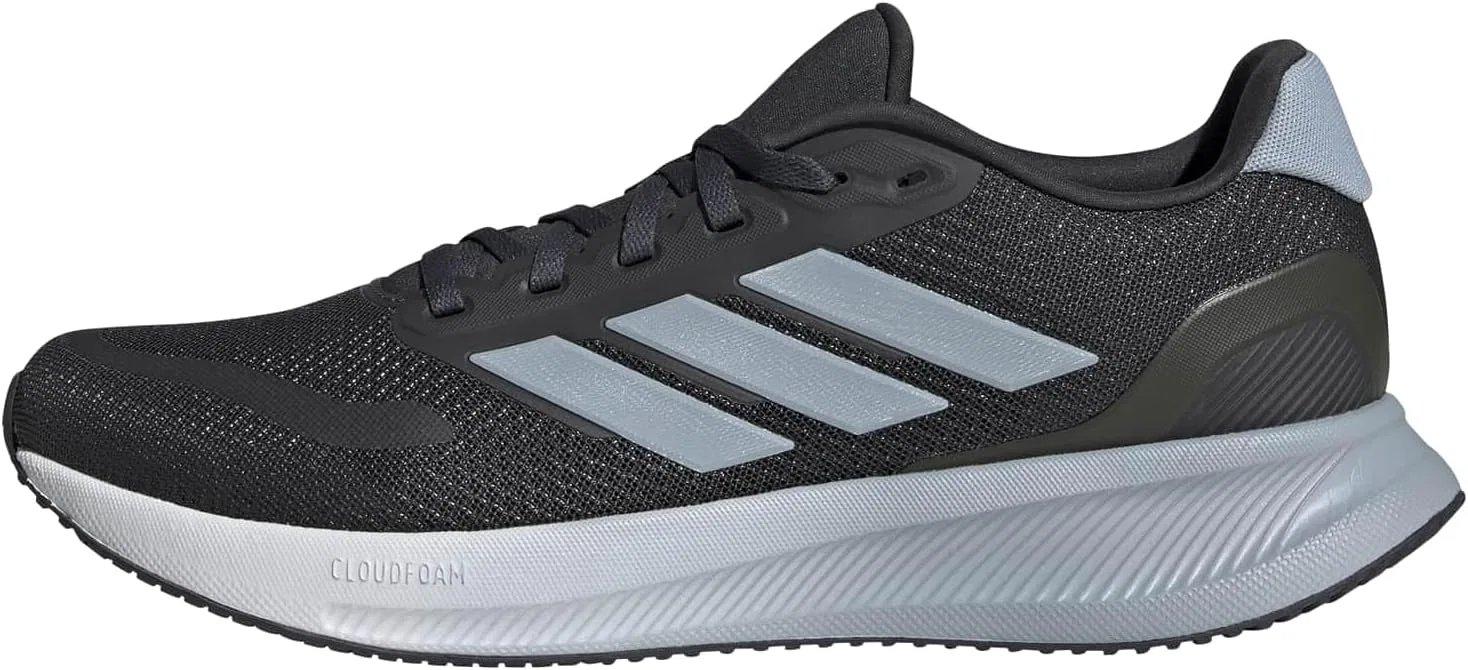 Мужские беговые кроссовки Adidas Runfalcon 5, Carbon Wonder Blue Ftwr White