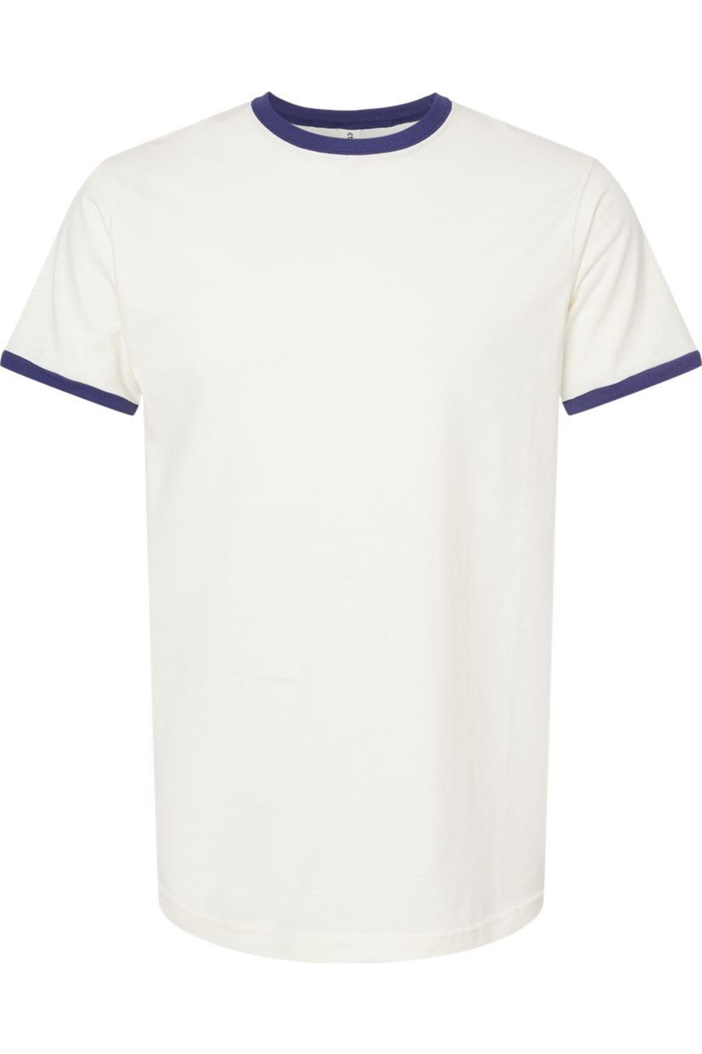 

Футболка Ringer из тонкого джерси Tultex Unisex, цвет vintage white/ inked india