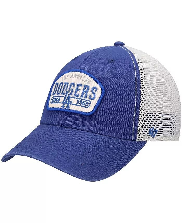 

Мужская кепка Snapback Royal Los Angeles Dodgers Penwald Clean Up Trucker '47 '47 Brand