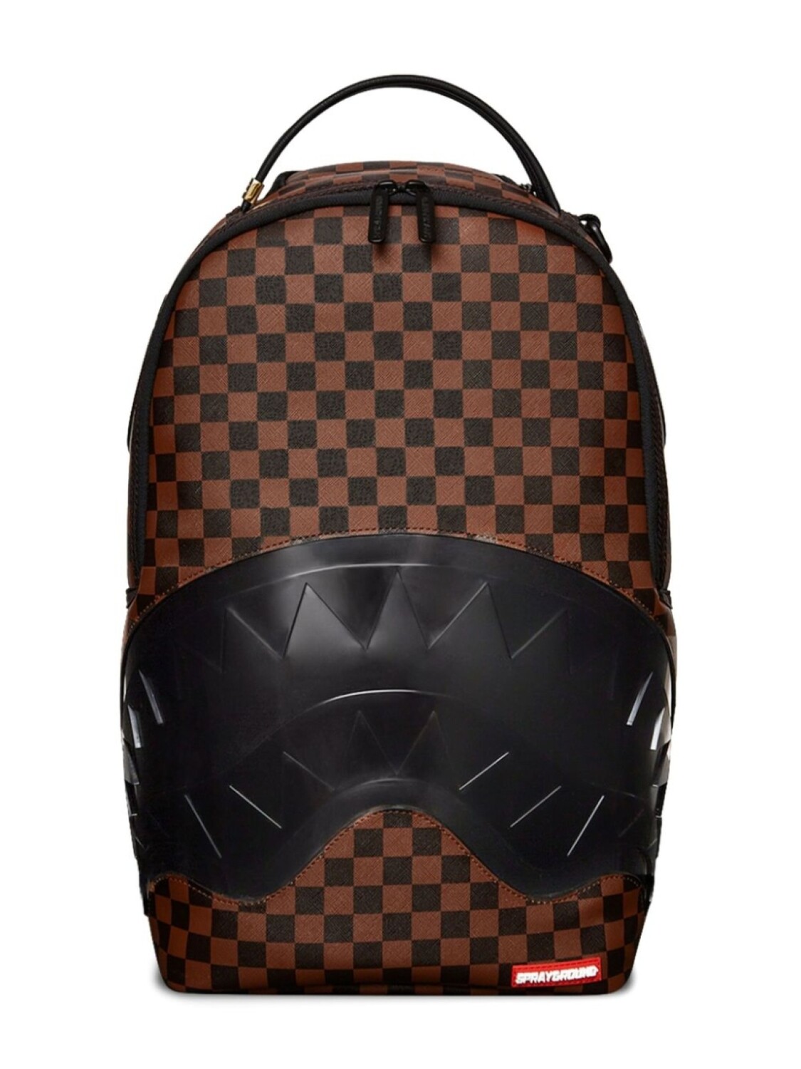 

Рюкзак с тиснеными деталями Sprayground kid, коричневый