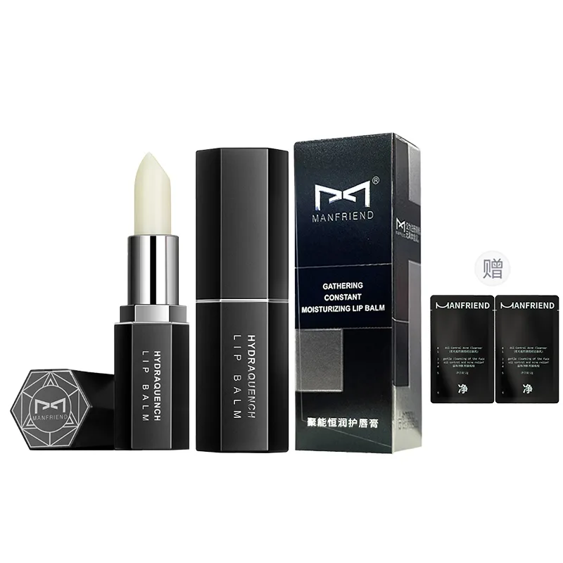 MANFRIEND Мужской бальзам для губ с растительными экстрактами, Lip Balm 3.3g*3 Pcs — фото 2