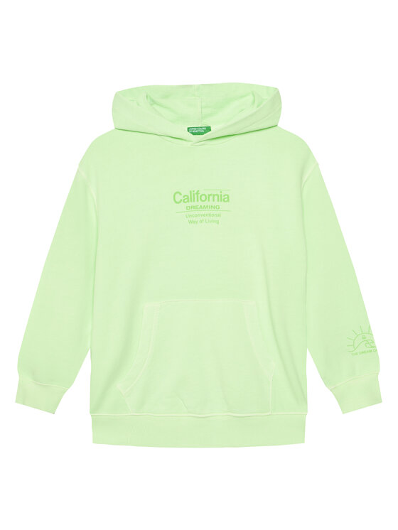 

Свободный крой толстовки 3WITC204G United Colors Of Benetton, зеленый