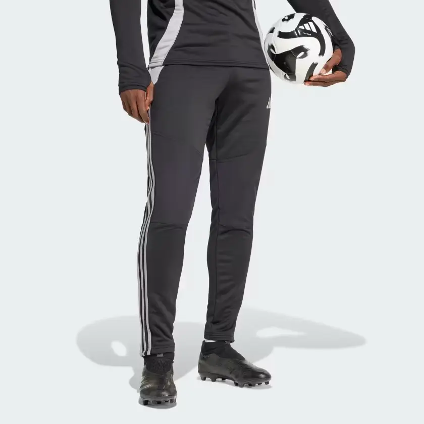 TIRO 24 WINTERIZED БРЮКИ Вязаные спортивные штаны Мужские Черные/Светлый агат Adidas — фото 3