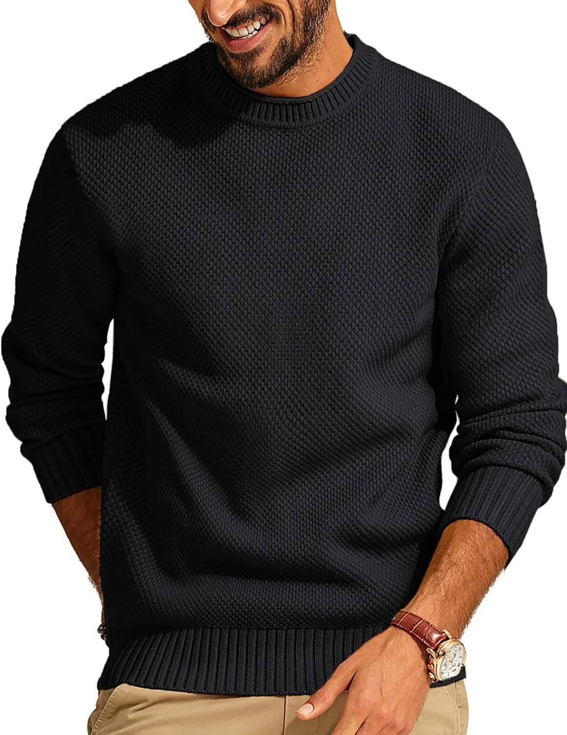 

Свитер Paul Jones Waffle Knit Crewneck PJ PAUL JONES