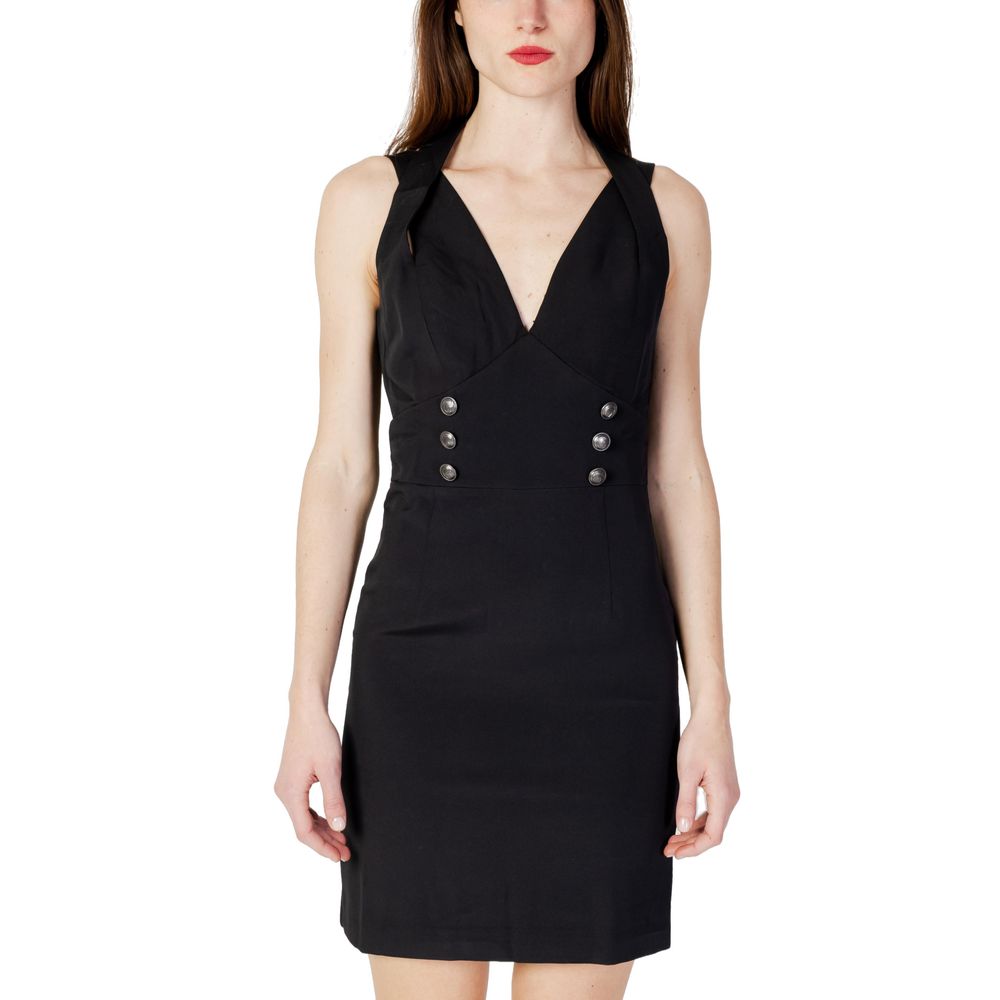 

Черное платье из полиэстера GUESS