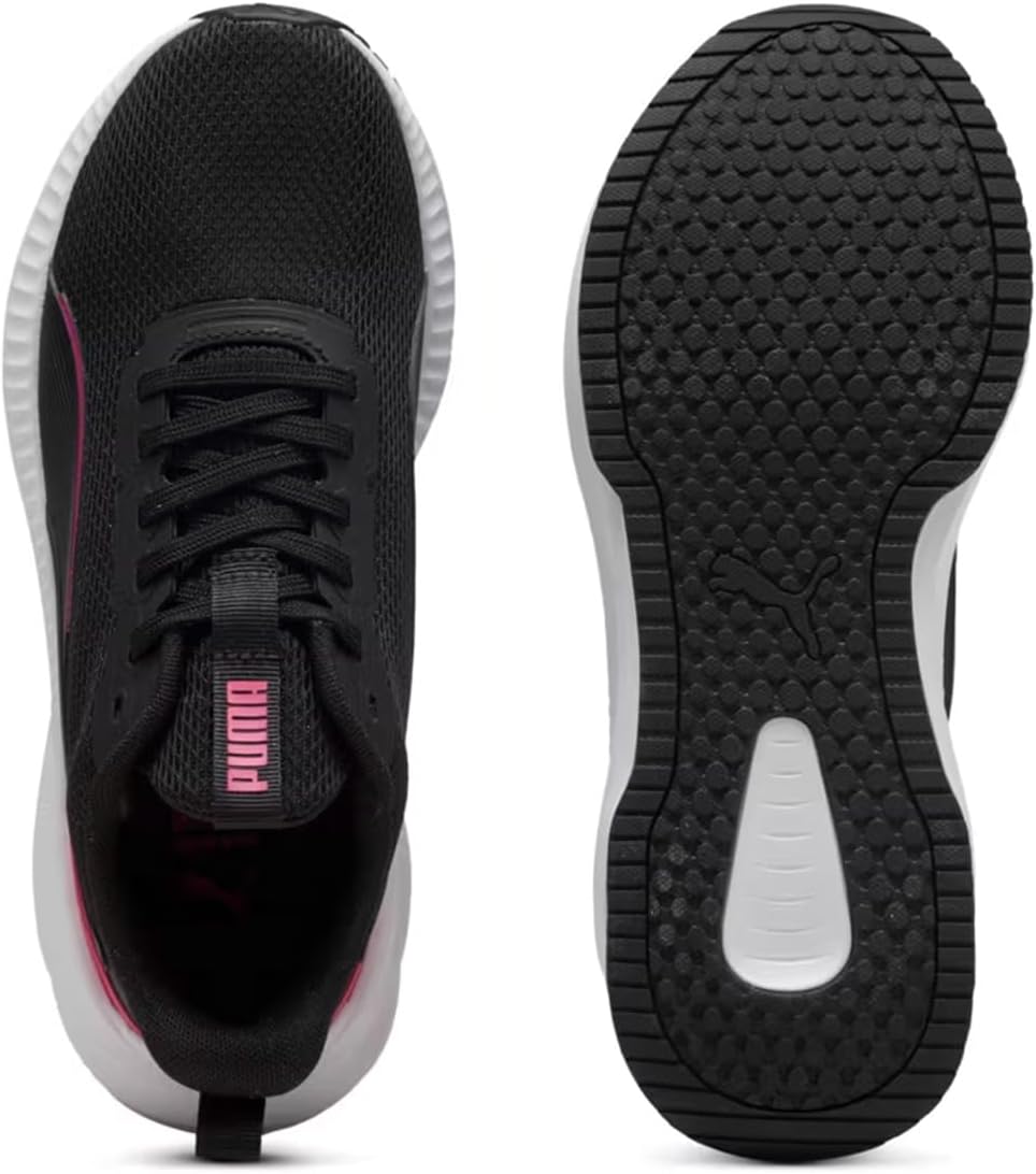 Кроссовки PUMA Unisex-Adult Flyer Lite 3, черный/розовый — фото 3