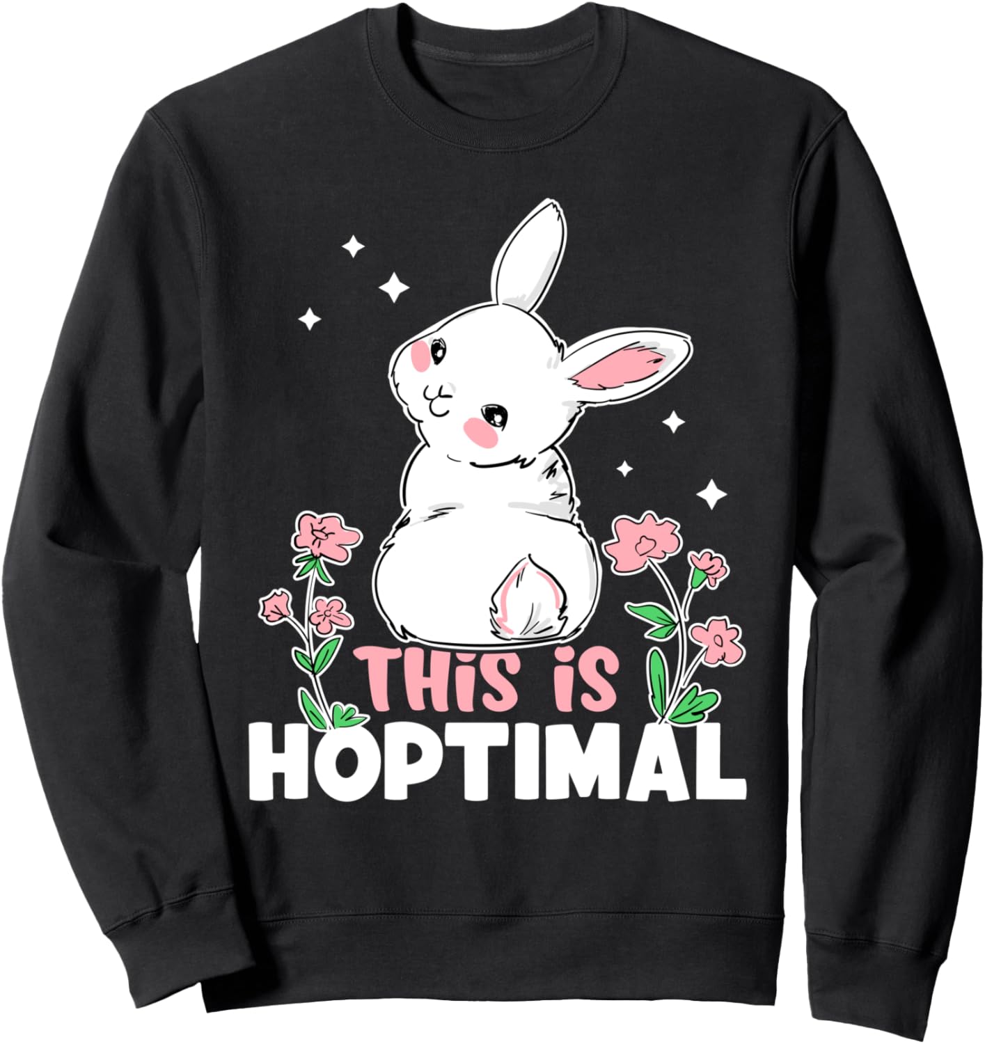 

Кролик: Это толстовка Hoptimal Cute Bunny And Rabbit Designs For Kids, черный