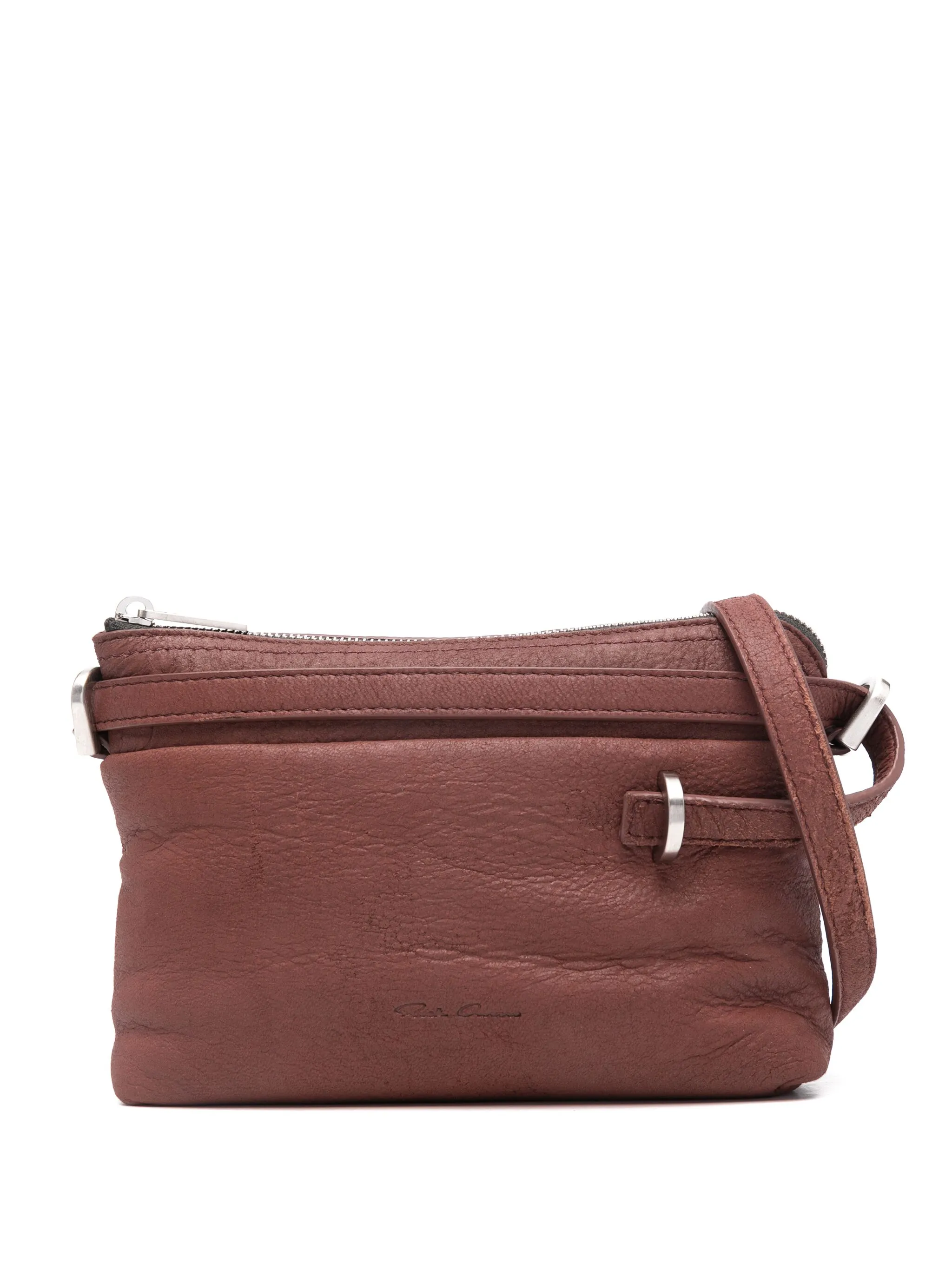 

Маленькая сумка-мессенджер Adri Rick Owens, коричневый