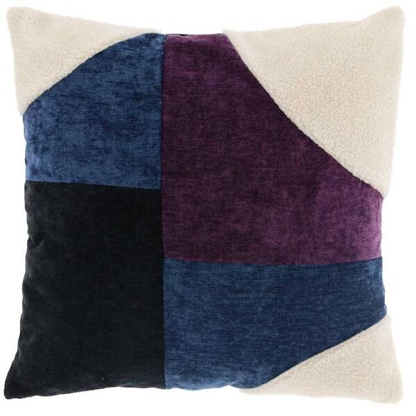 

Декоративная подушка Unique Living Koos, 45x9x45 см цвет blau/multicolor