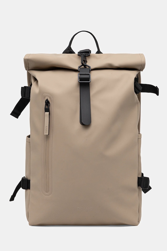 

Рюкзак 14590 rolltop ruckack large w3 Rains, бежевый
