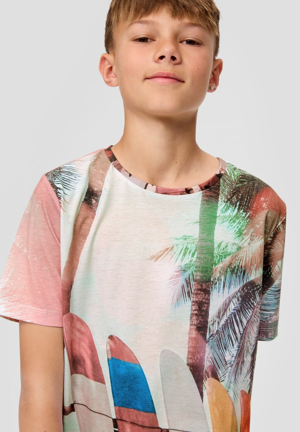 

Футболка MIT SUBLIMATION s.Oliver, кремовый
