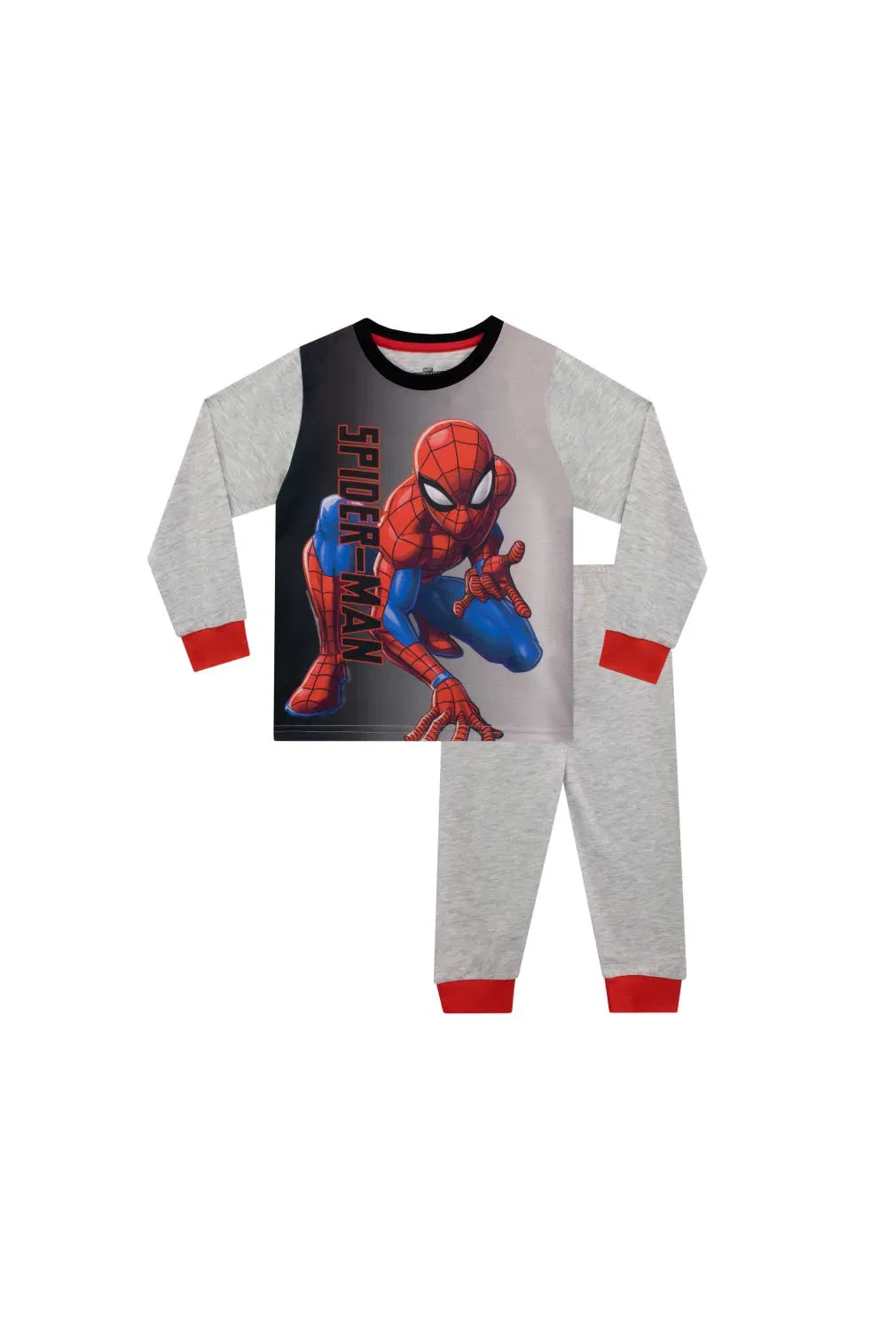 Пижама Marvel Spiderman 2 шт. хлопок, мультиколор — фото 4