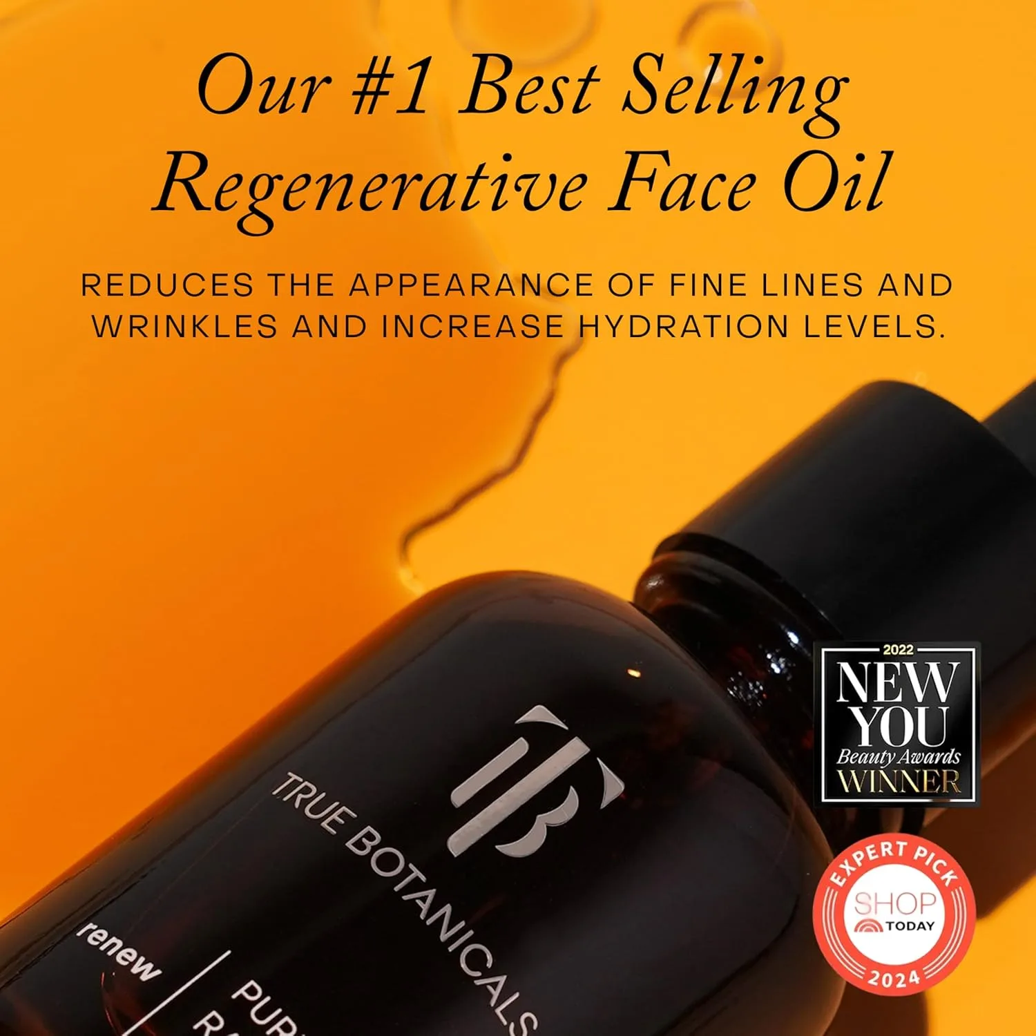 True Botanicals Renew Pure Radiance Oil антивозрастное масло для лица с шиповником 30 мл — фото 2