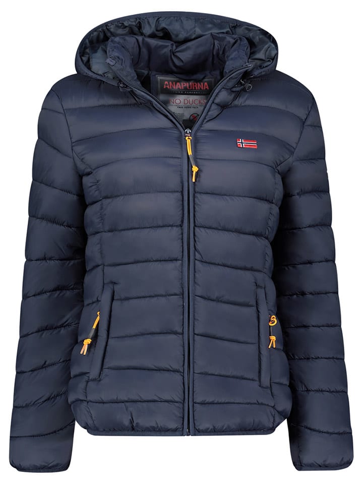 

Стеганая куртка Geographical Norway, темно-синий