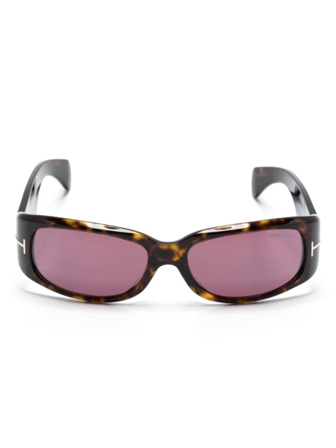 

TOM FORD Eyewear солнцезащитные очки черепаховой расцветки, коричневый