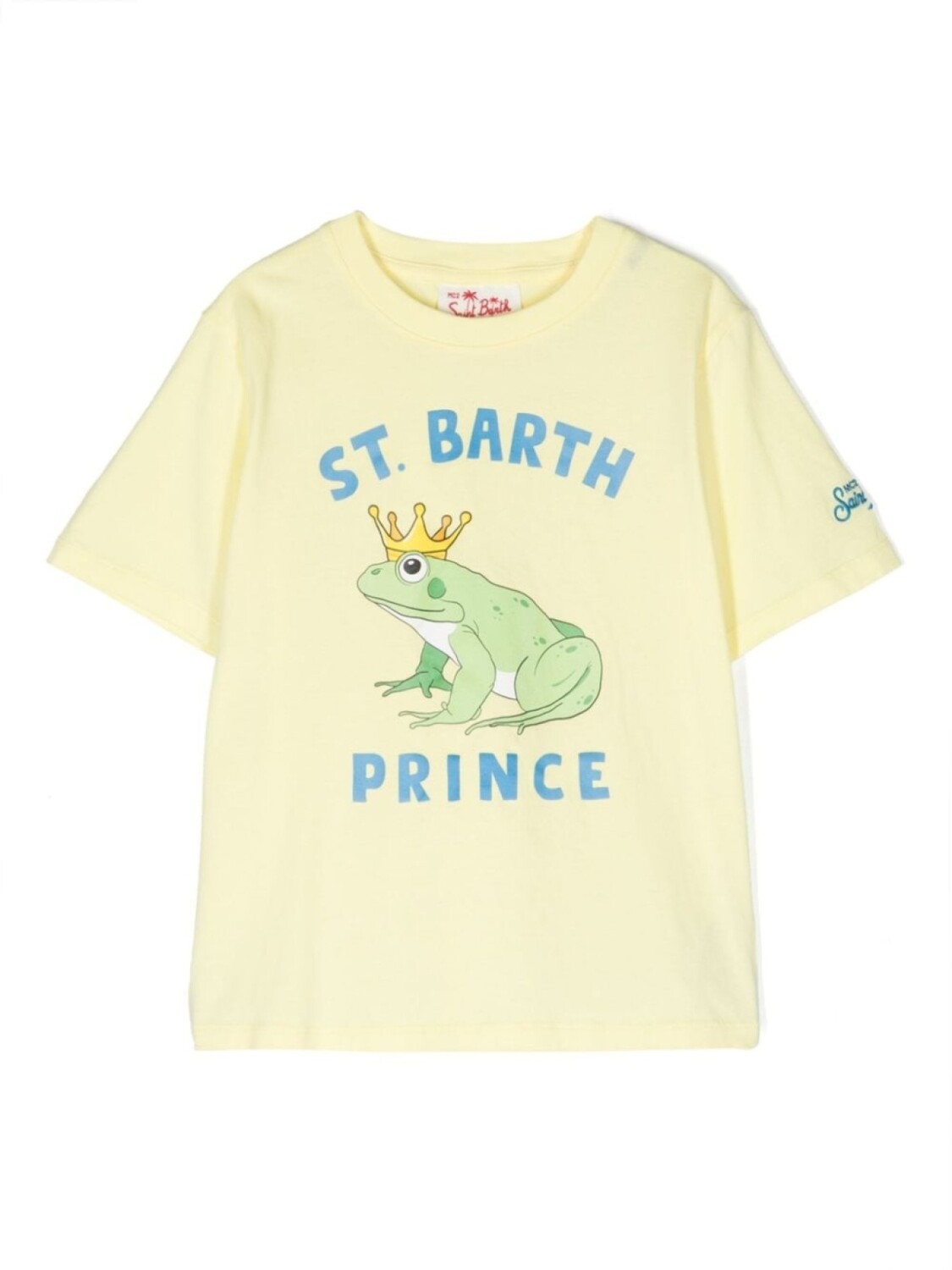 

Mc2 Saint Barth футболка с принтом SB Prince, желтый