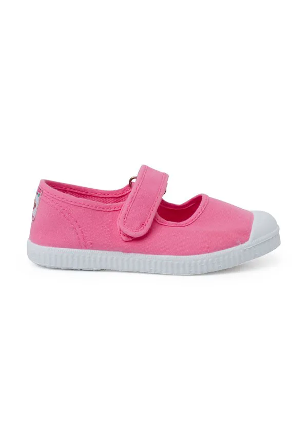 Балетки с ремешком на щиколотке Pisamonas, Rosa Chicle