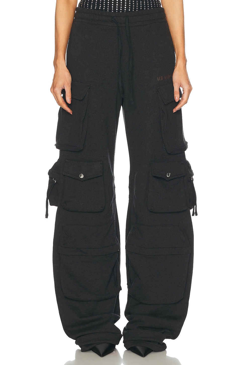

Спортивные брюки The Attico, Black Fade & Brown