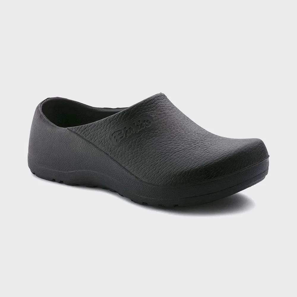 Мужские чёрные клоги Profi Birki Fusion PU от Birkenstock