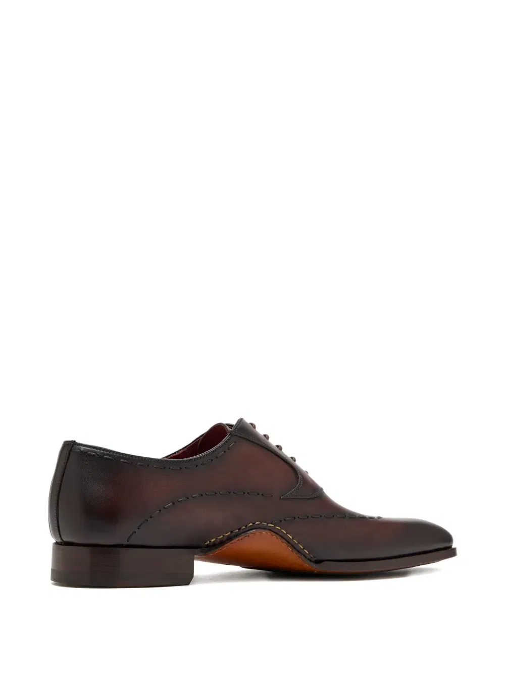 Прошитые оксфордские туфли Magnanni, коричневый — фото 3