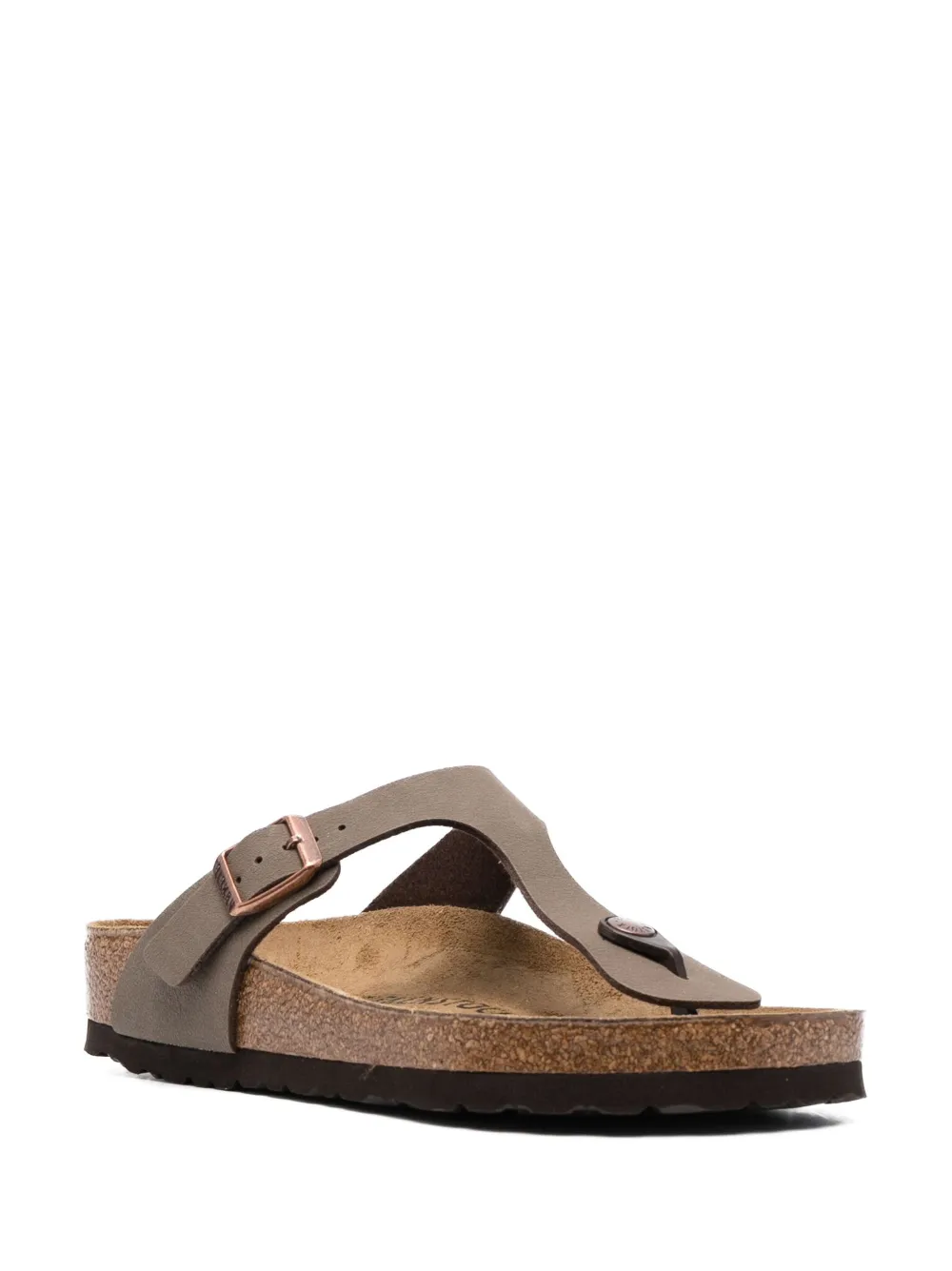 Сандалии с Т-образным ремешком Birkenstock, коричневый — фото 2