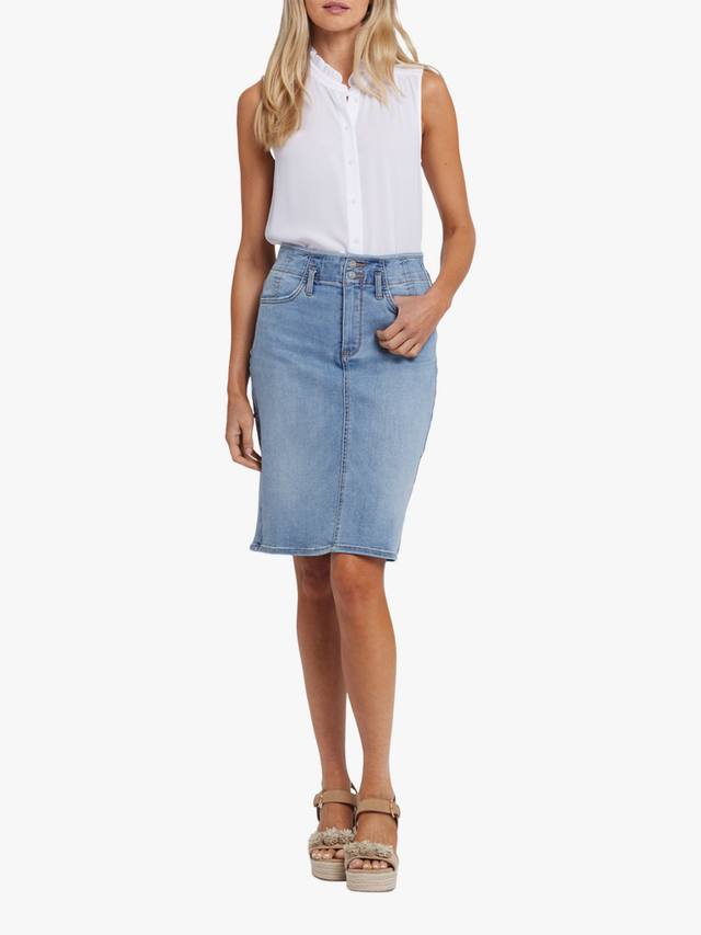 

Юбка с высокой талией NYDJ, Santiago Sea