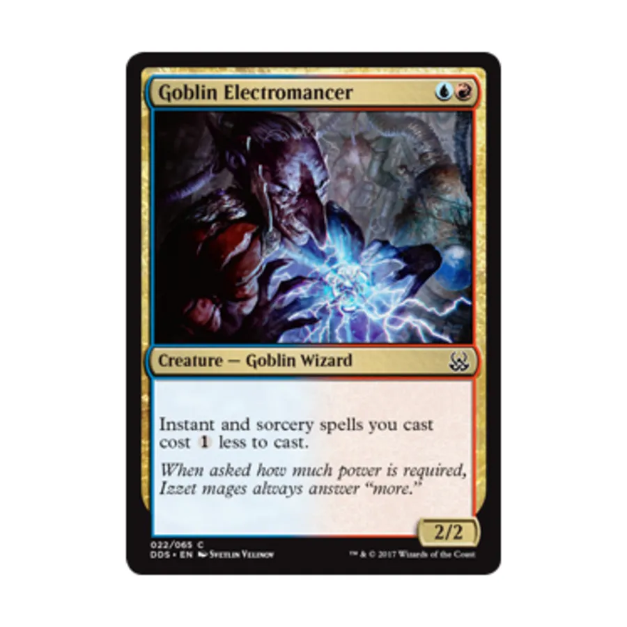 

CCG Гоблин-электромант (клавиша C), MTG - Duel Decks - Mind vs. Might