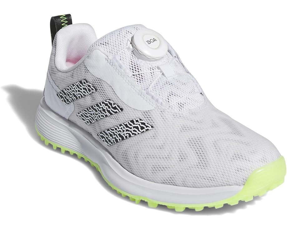 

Кроссовки adidas Golf Codechaos BOA 25 Golf Shoes, цвет Footwear White/Core Black/Lucid Lemon