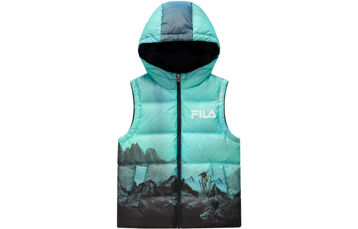 

Детская пуховая жилетка Grade School Down Vest FILA KIDS, All Over Print