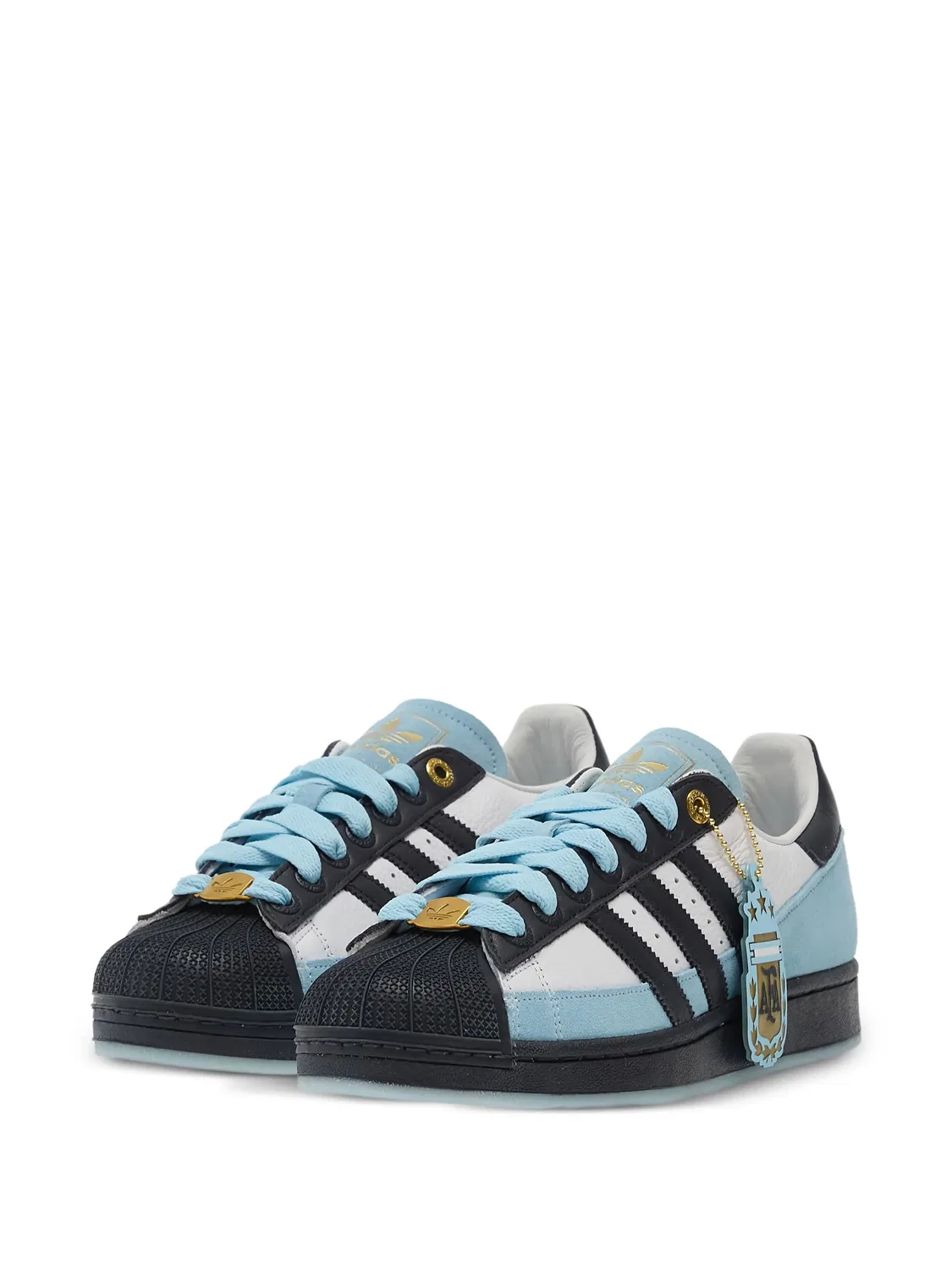 Кроссовки Superstar II adidas, синий — фото 2