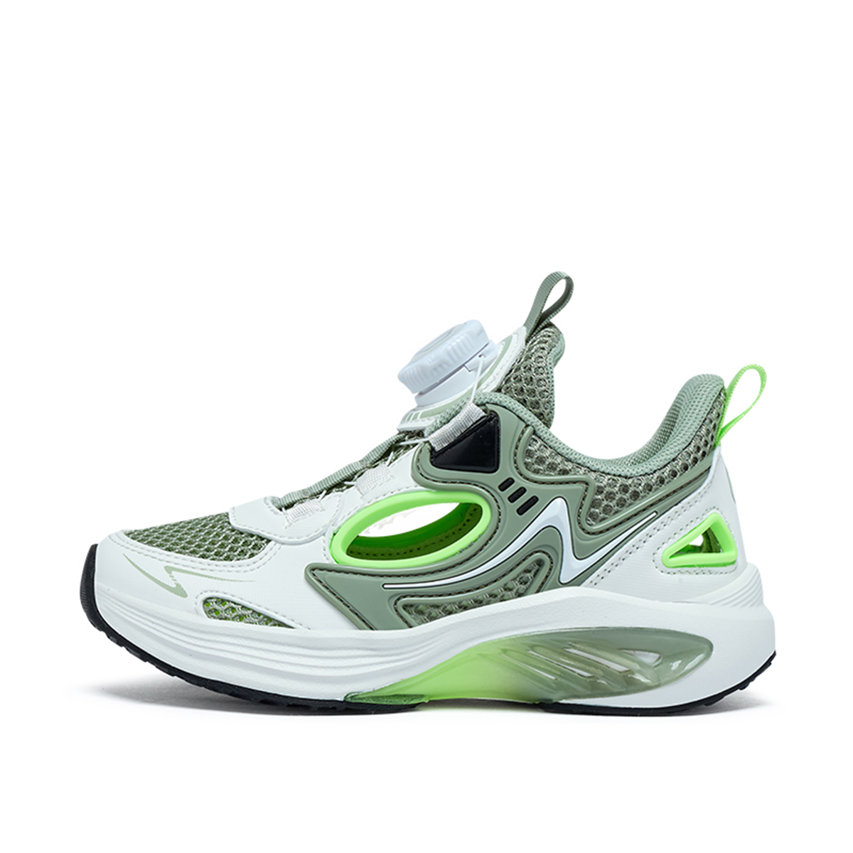 

Rebound Breathable Lightweight Cushioning Low Top Casual Shoes Kids' BIG WASP, wild зеленый