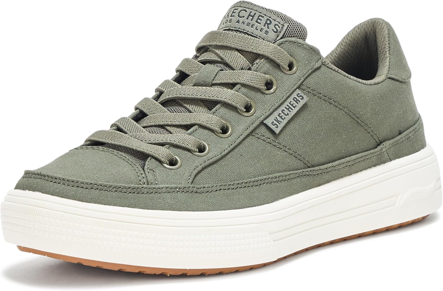 

Кроссовки Skechers Mens Arch Fit Arcade - Meet Ya There, Olive