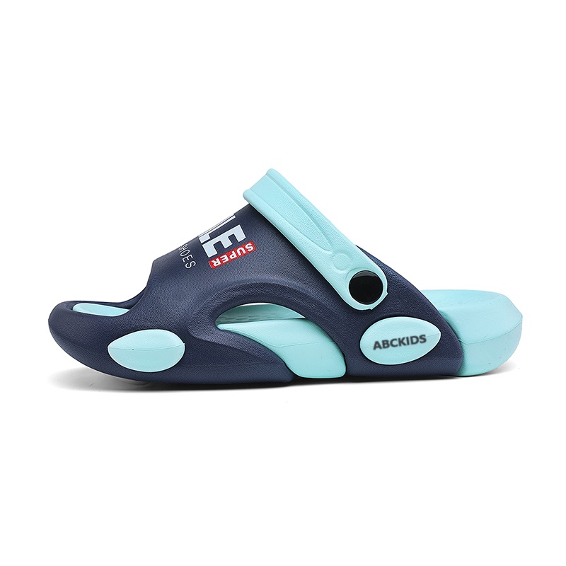 

Детские шлепанцы с низкой подошвой, устойчивые к истиранию, легкие и амортизирующие ABC KIDS, синий