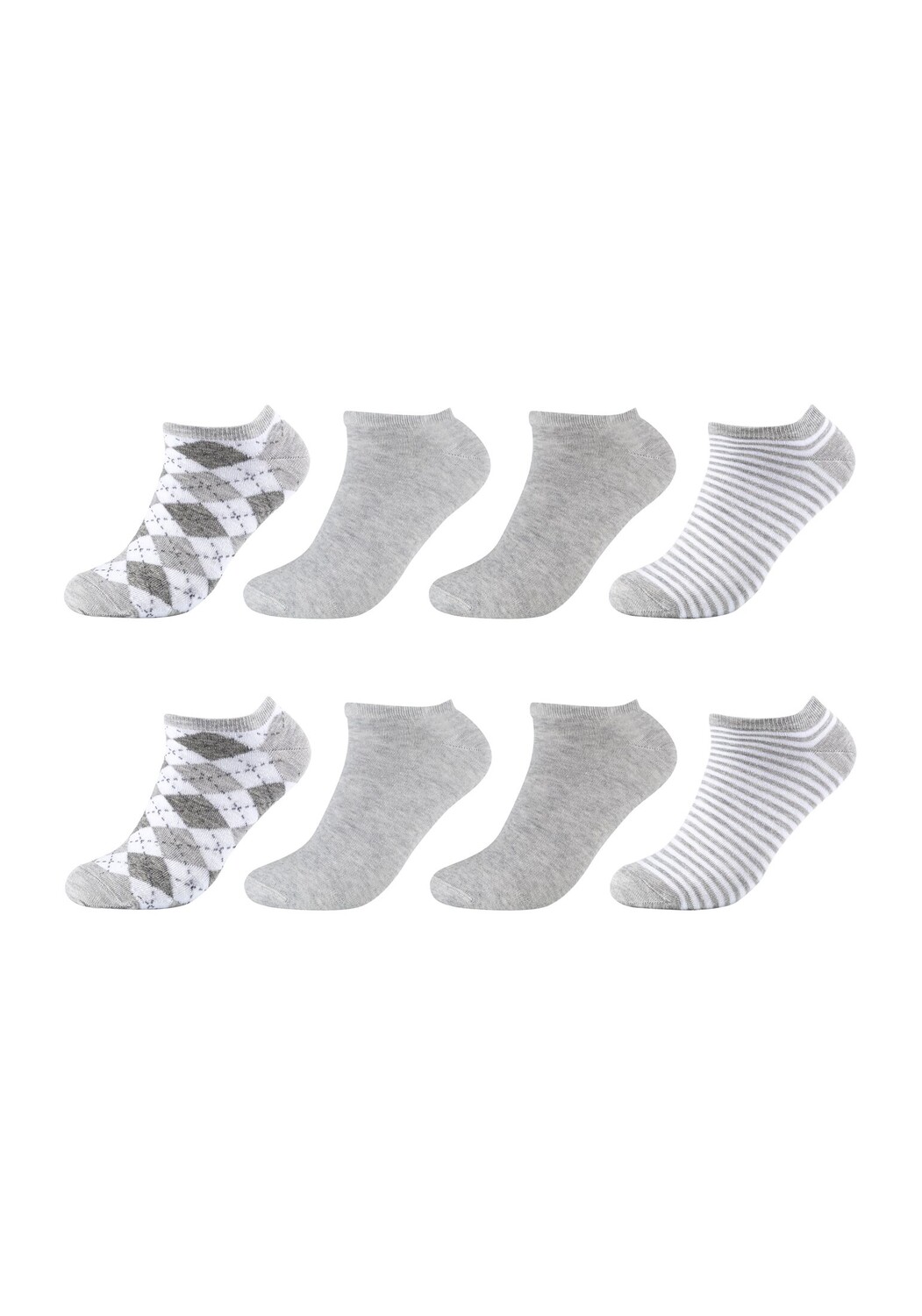 

Носки s.Oliver Sneaker 8 шт essentials, белый