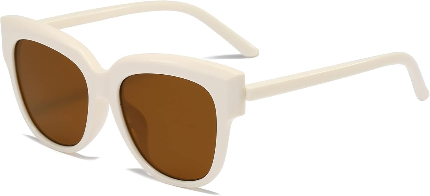 

Модные солнцезащитные очки в стиле «кошачий глаз» в ретро-стиле для мужчин и женщин, для защиты от солнца на открытом воздухе и на пляже (Цвет: F, Размер: Средний) MTZJH, B