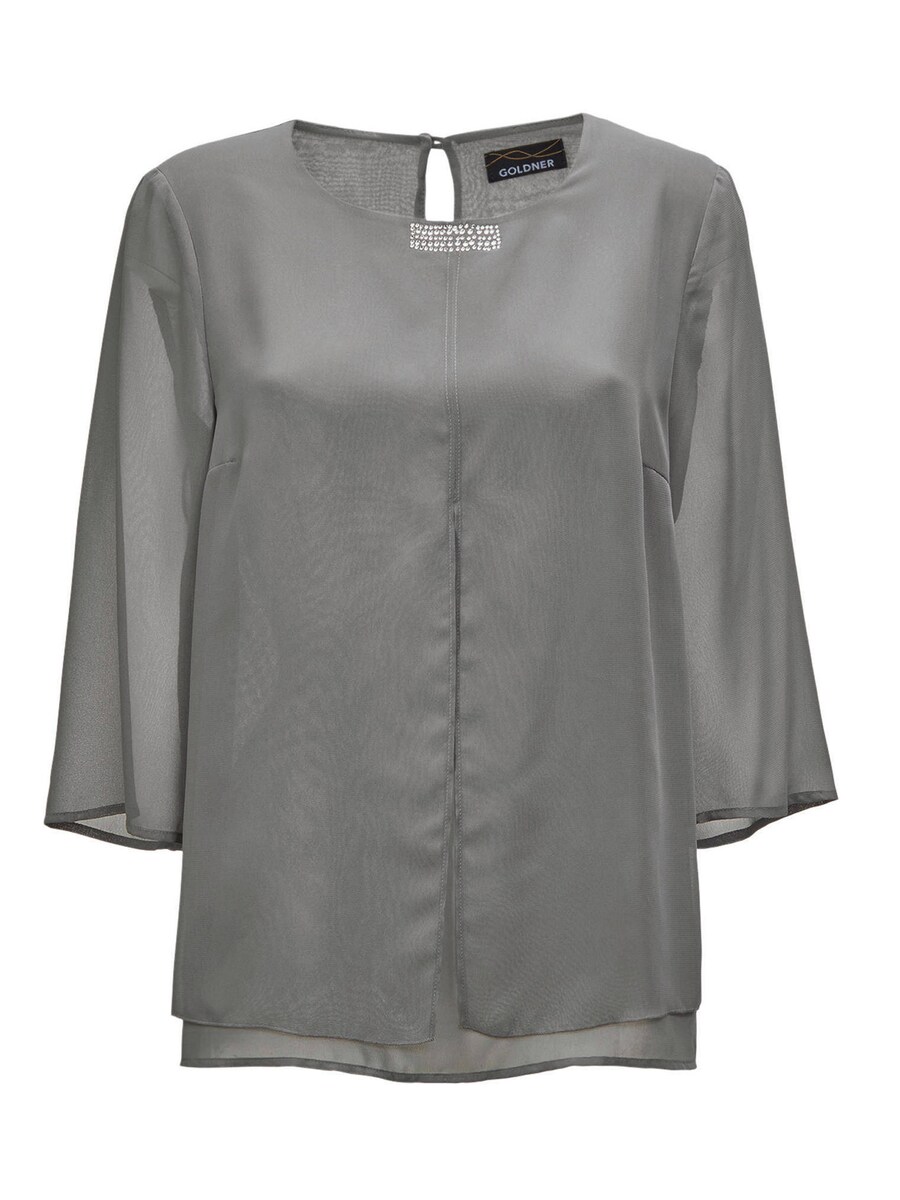 

Блузка с коротким рукавом Goldner Blouse, серый