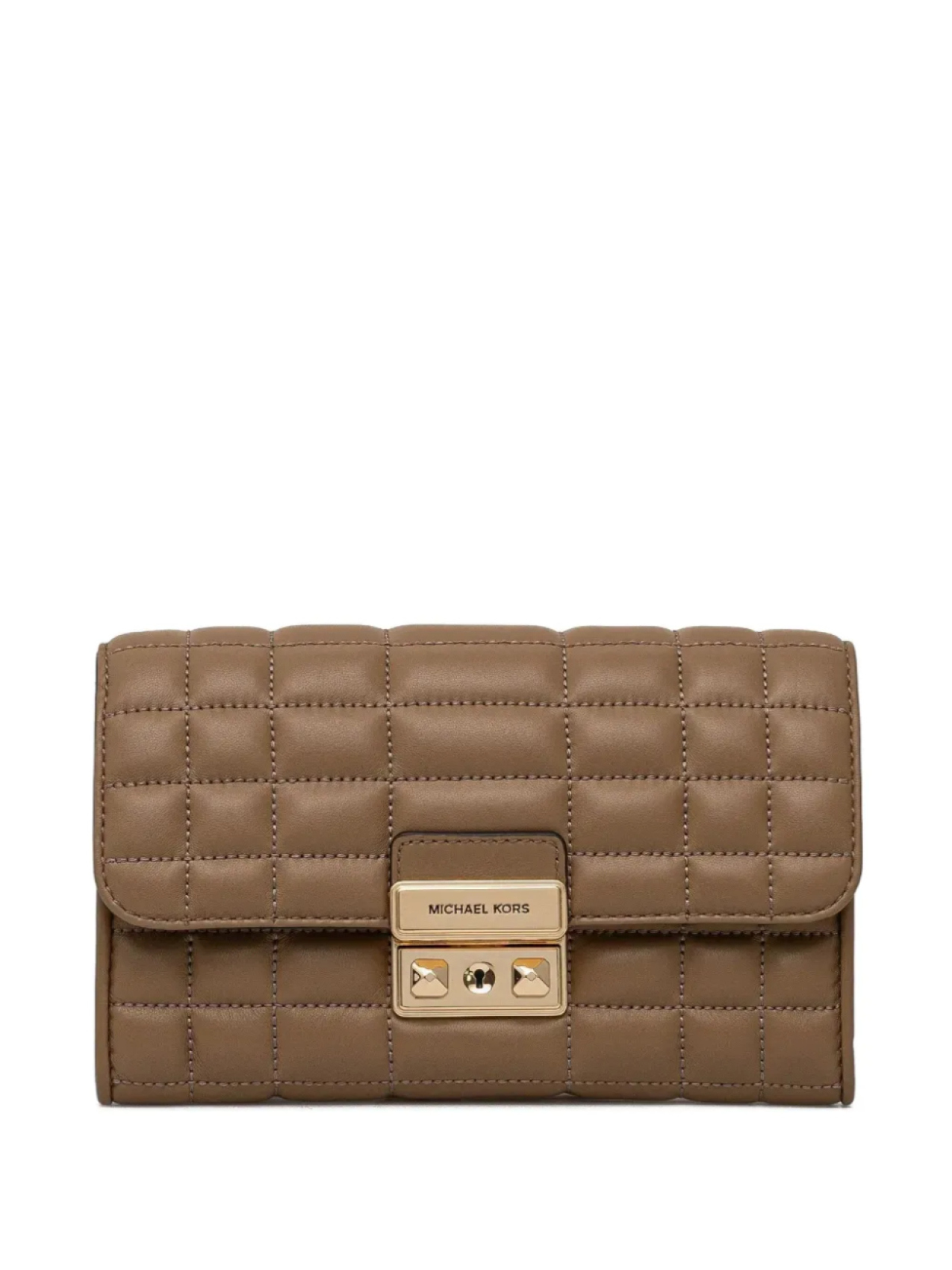 

Сумка через плечо Jet Set с стеганым клапаном Michael Michael Kors, коричневый