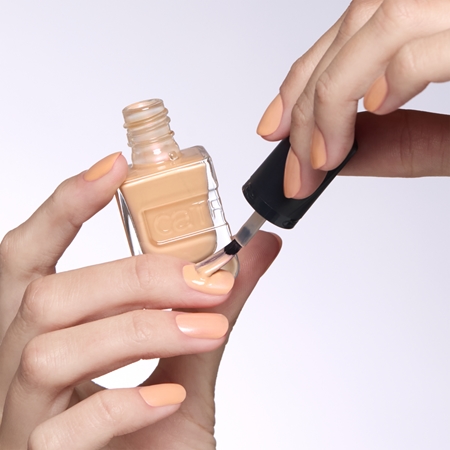 Лак для ногтей Catrice GEL AFFAIR, 011 I Ap-PEACH-iate You 10,5 ml — фото 3