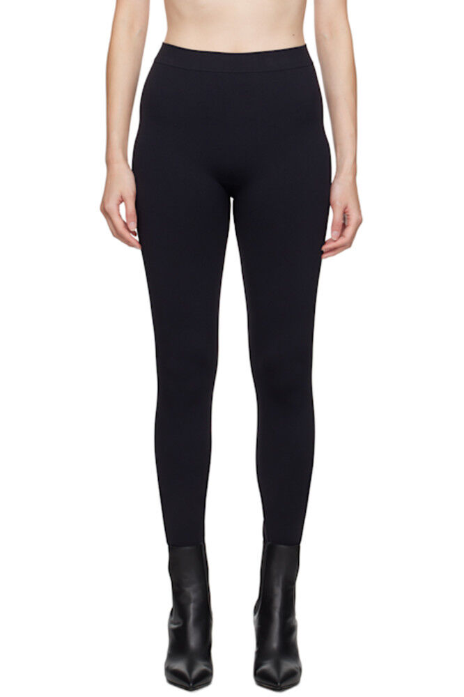 

Черные леггинсы Elogio Max Mara