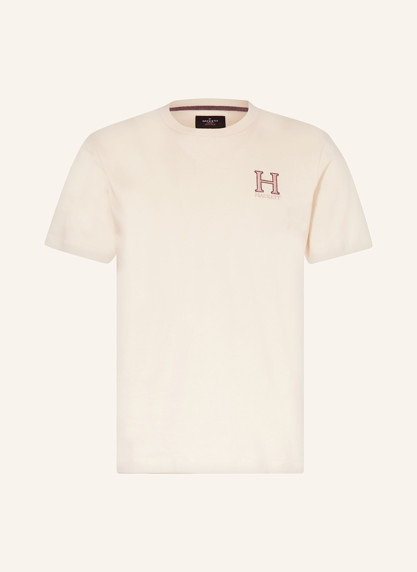 

Футболка Hackett London, экрю