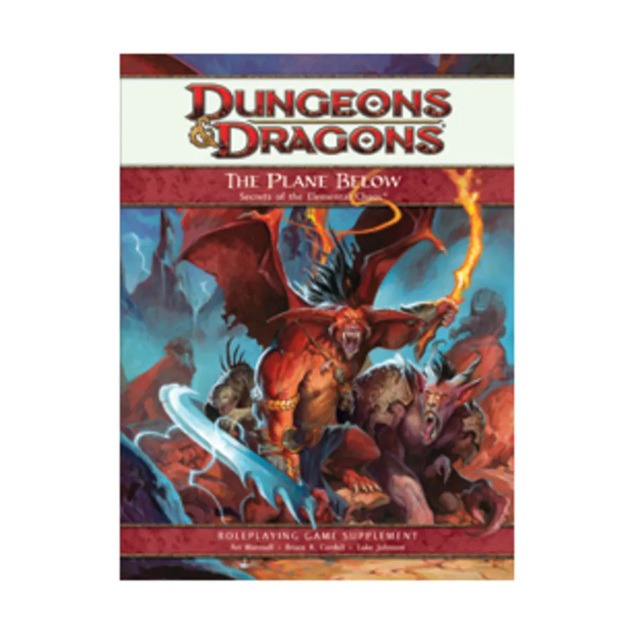 

Plane Below - Secrets of the Elemental Chaos, Dungeons & Dragons (4th Edition) - Sourcebooks & Supplements, твердый переплет