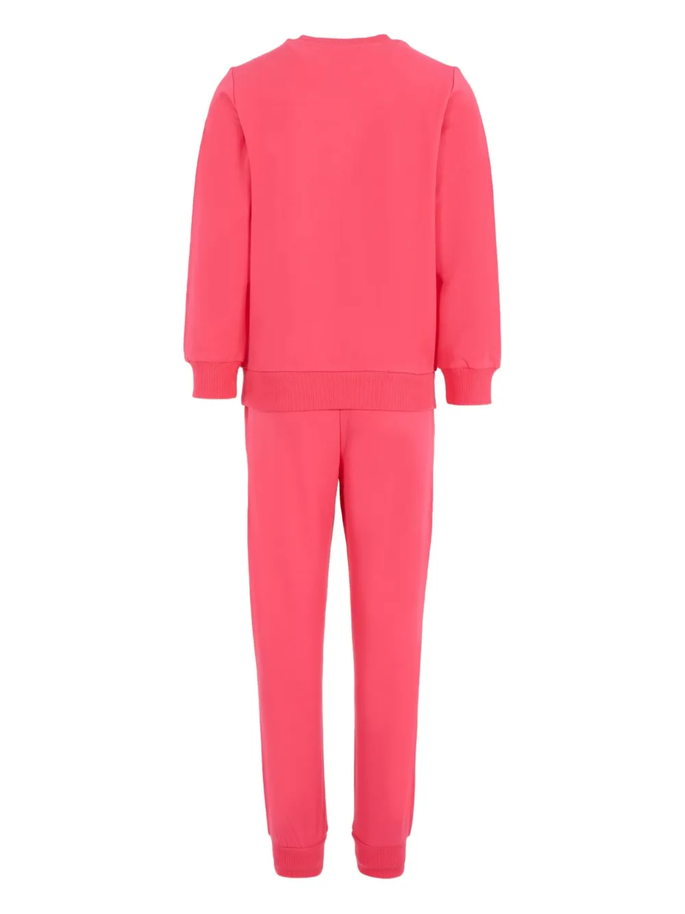 Спортивный костюм с логотипом Moschino Kids, розовый — фото 2