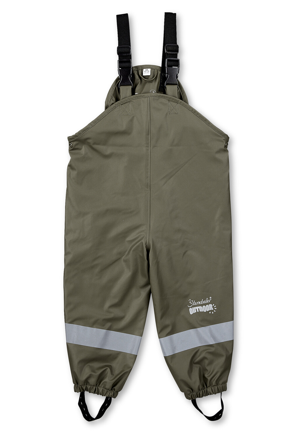 

Водонепроницаемые брюки Sterntaler Regenträgerhose gefüttert, темно-зеленый