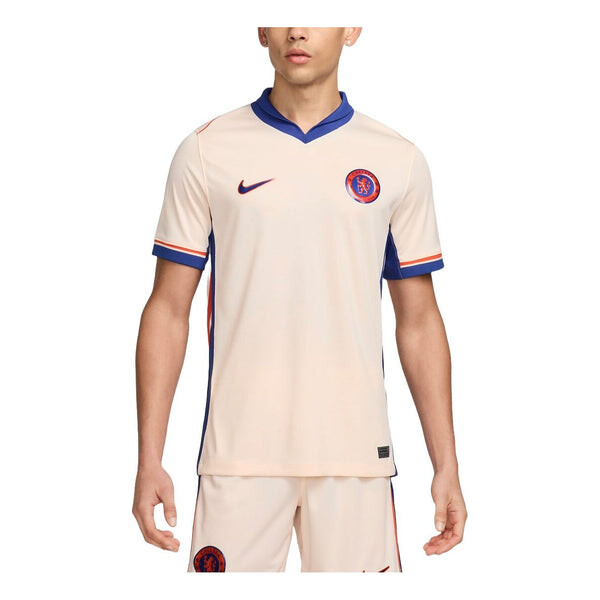 

Спортивная футболка dri-fit chelsea fc 2024/25 stadium away football replica jersey 'guava ice' Nike, мультиколор