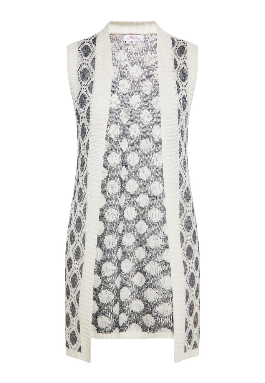 

Вязаный жилет usha FESTIVAL, белый